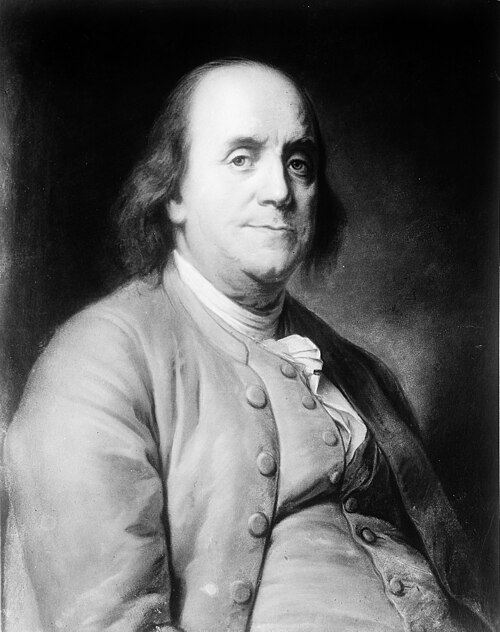 Benjamin Franklin portrait 1