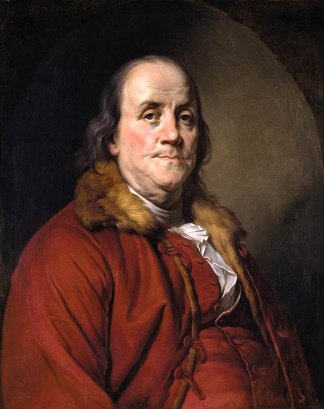 Benjamin Franklin portrait 3